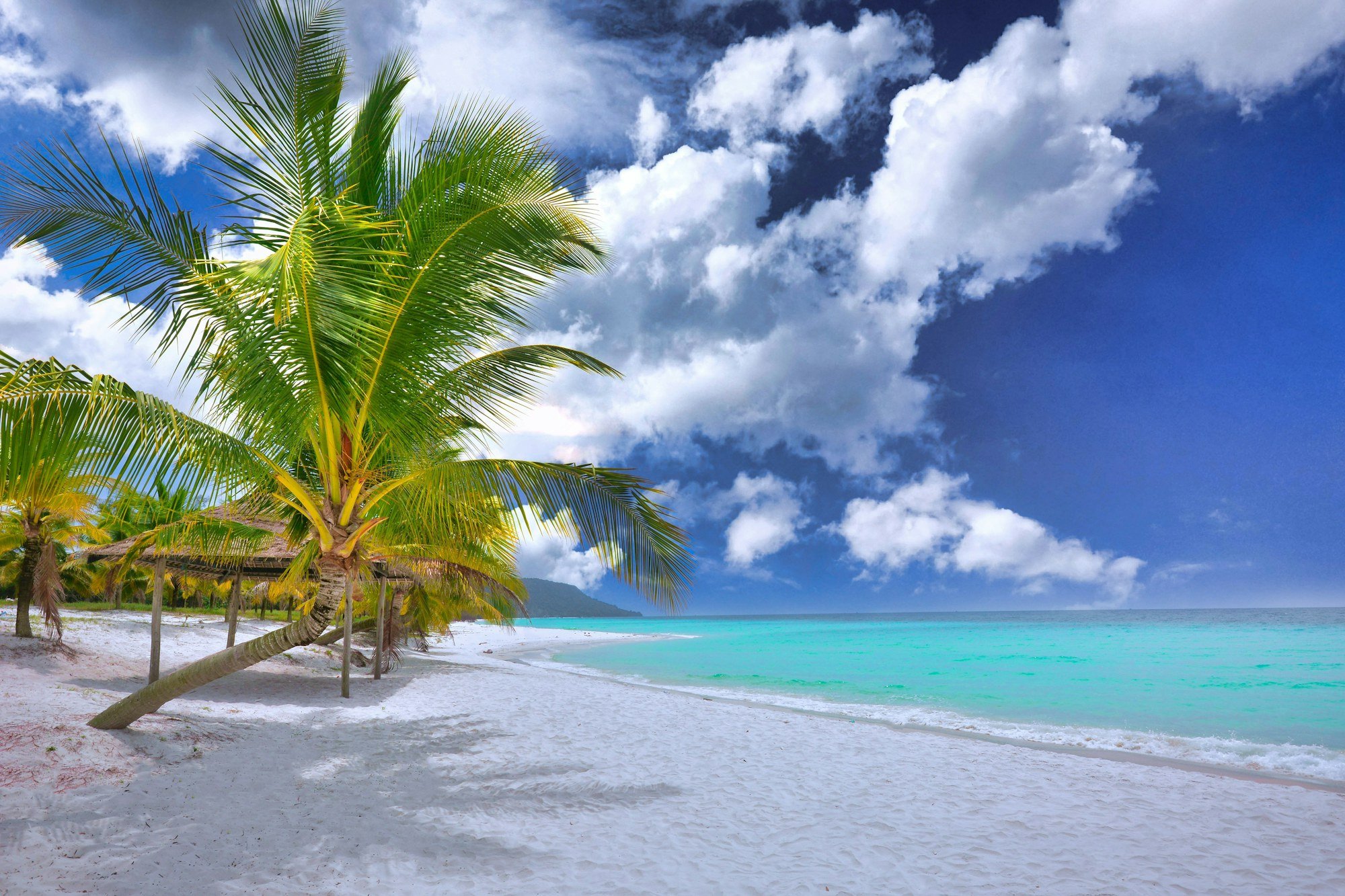 Koh Rong biała plaża